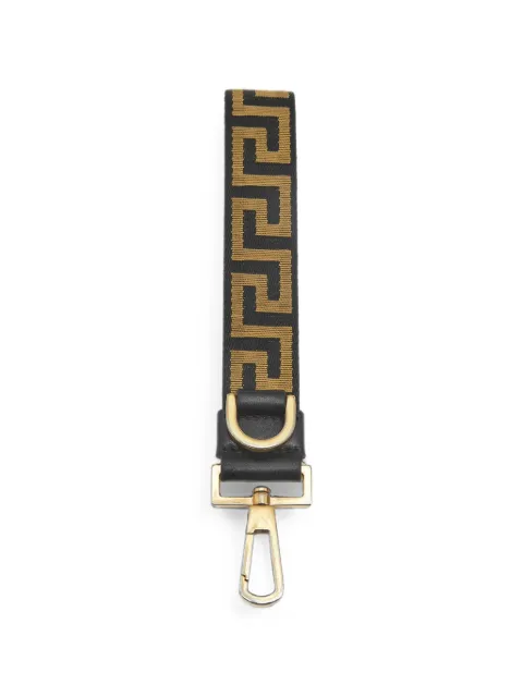 Versace Pre-Owned Greca-canvas key holder Black 1408771