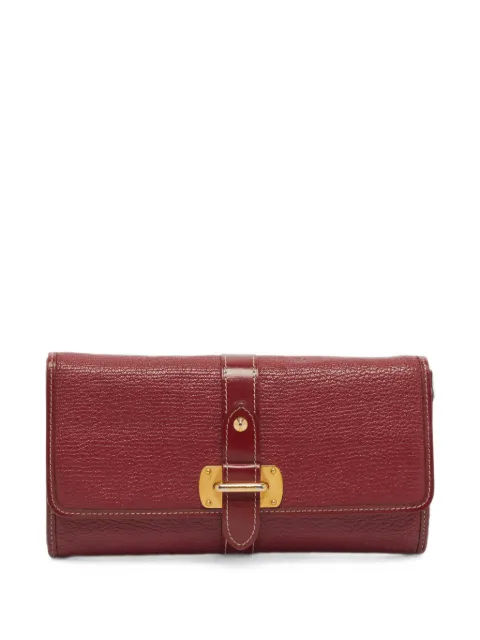 Louis Vuitton Pre-Owned 2009 Le Favori Suhali leather wallet Red 1407954