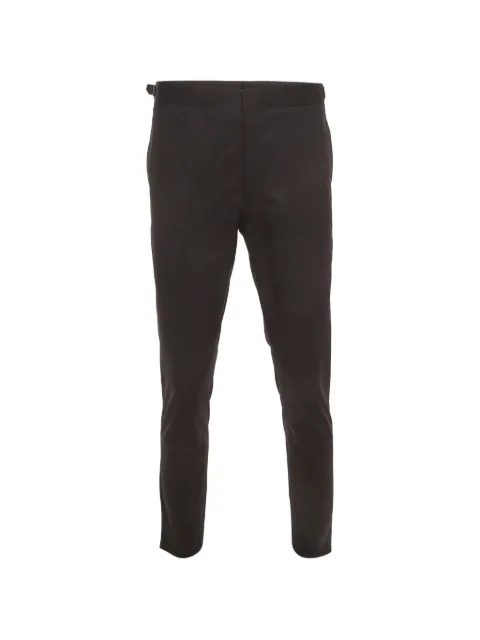 Prada Pre-Owned regular-fit trousers Black 1406152