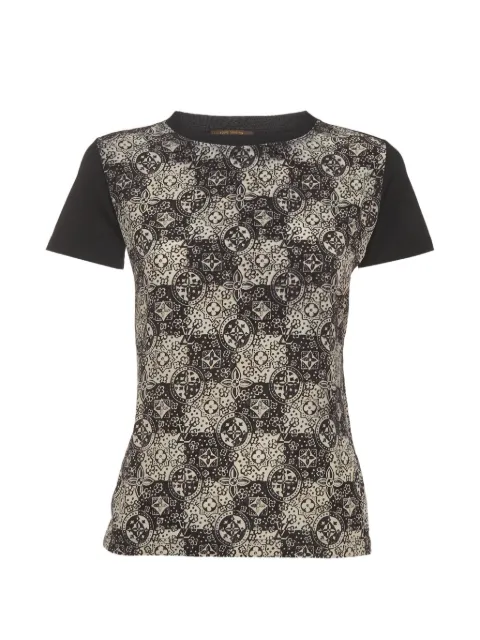 Louis Vuitton Pre-Owned monogram short-sleeve T-shirt Blue 1406391