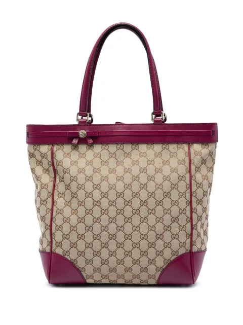 Gucci Pre-Owned 2016-2026 GG Canvas Mayfair tote bag Neutrals TQZ10D1U0UJATLVW