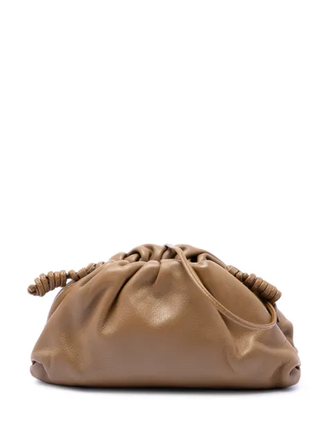 Bottega Veneta Pre-Owned 2012-2026 Lambskin The Mini Pouch crossbody bag Brown WDEWTACRGTMUCPHU