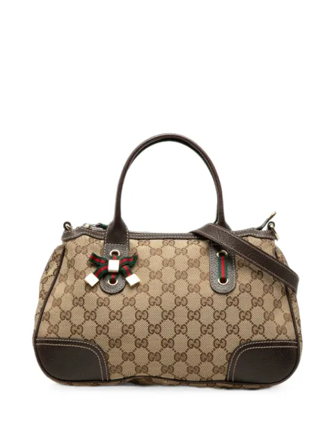 Gucci Pre-Owned 2000-2015 GG Canvas Princy satchel Neutrals EW73N7BZH93BAD6S