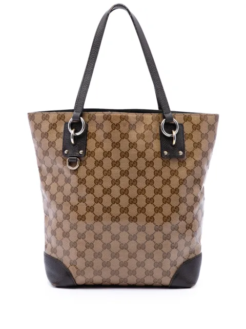 Gucci Pre-Owned 2016-2026 GG Crystal Vertical Charm tote bag Neutrals P6NML7UX9VA0UDM1