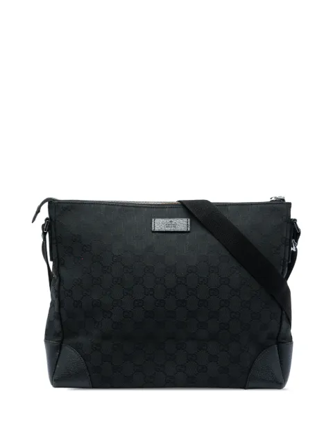 Gucci Pre-Owned 2000-2015 GG Canvas Joy Messenger Bag crossbody bag Black 82WO3GT8OOK2NZAS