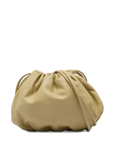Bottega Veneta Pre-Owned 2012-2026 Lambskin The Mini Pouch crossbody bag Neutrals A7Q9GZY7HEXPSRE3