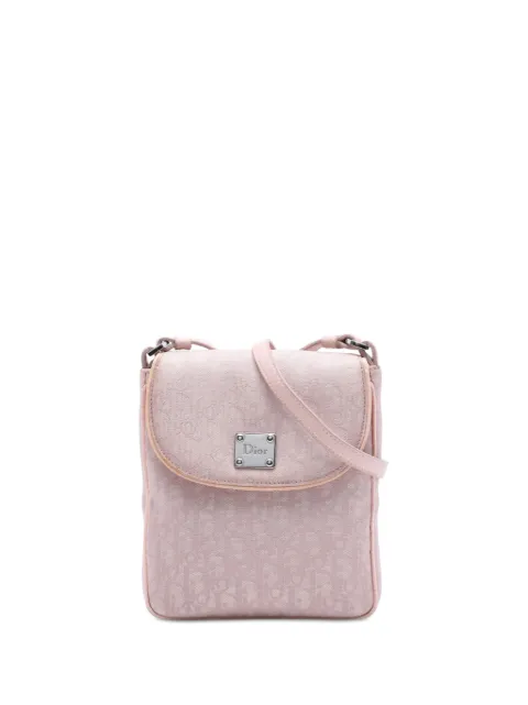Christian Dior Pre-Owned 2006 Diorissimo Trotter Canvas crossbody bag Pink 0NCHMA06M624TMUI