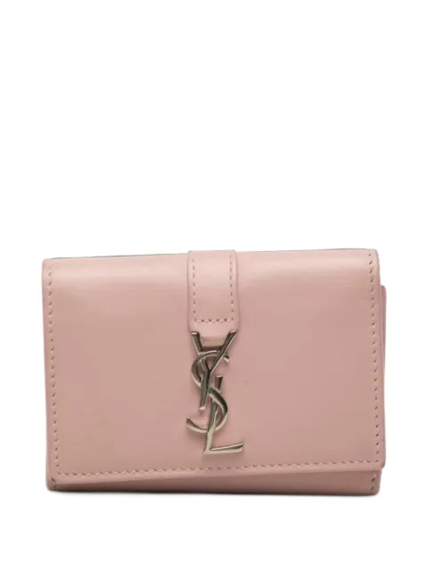 Saint Laurent Pre-Owned 2018 Smooth Calfskin 6 Case key holder Pink FZ69ZWTBASJBXS1D