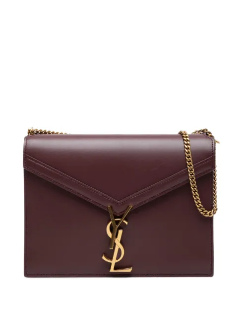 Saint Laurent Pre-Owned 2018 Smooth Calfskin Monogram Cassandra Clasp Bag shoulder bag Red B53GAESVI4EDZVGM