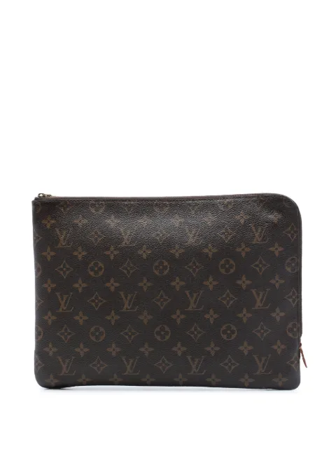 Louis Vuitton Pre-Owned 2017 Monogram Etui Voyage MM clutch bag Brown GXVWA9N8RR8A9T84