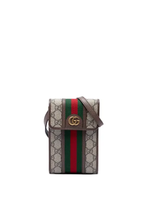 Gucci Pre-Owned 2000-2015 Mini GG Supreme Web Ophidia crossbody bag Neutrals BBAE9R78VV7KM6IY