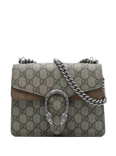 Gucci Pre-Owned 2016-2026 Small GG Supreme Dionysus crossbody bag Neutrals D22W5WXT1GUS0Q8W