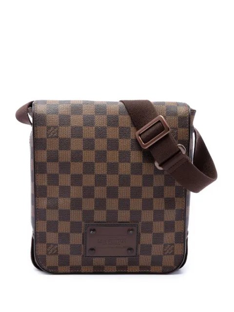 Louis Vuitton Pre-Owned 2009 Damier Ebene Brooklyn PM crossbody bag Brown 999OCY69685JNPMW