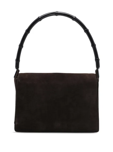Gucci Pre-Owned 2000-2015 Suede Bamboo handbag Brown A0WIABFQIQDE4LVO