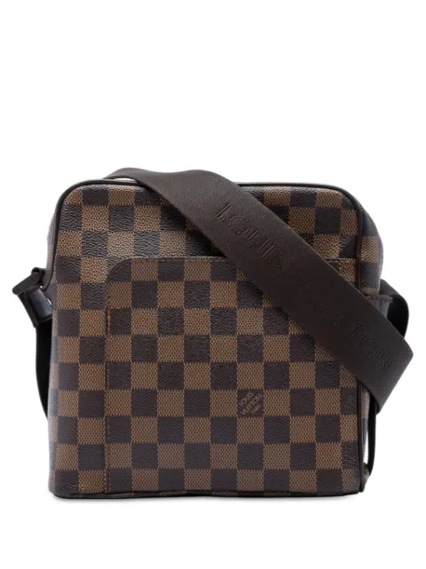 Louis Vuitton Pre-Owned 2006 Damier Ebene Olav PM crossbody bag Brown 92HG8JIGSRUIG94Y