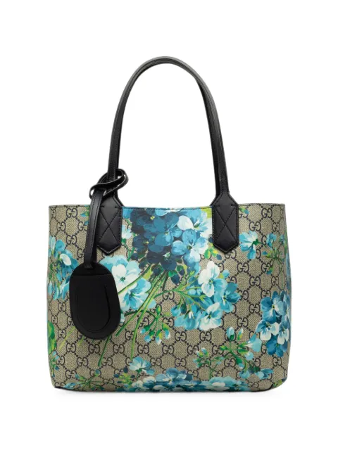 Gucci Pre-Owned 2000-2015 Small GG Supreme Blooms Reversible tote bag Neutrals 46XGKEXE4FA3UKB4
