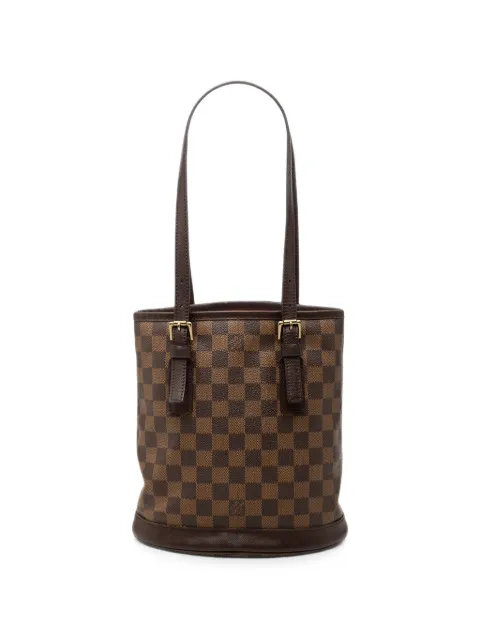 Louis Vuitton Pre-Owned 1998 Damier Ebene Marais bucket bag Brown B1L8XC46RBBVER2U