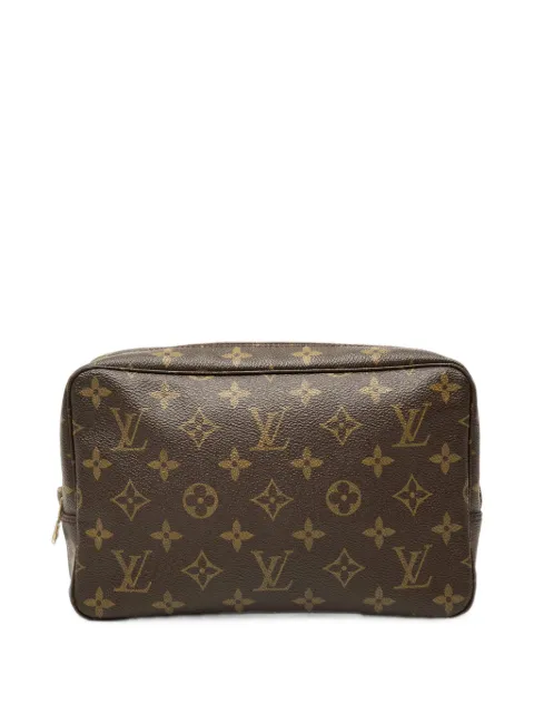 Louis Vuitton Pre-Owned 1986 Monogram Trousse Toilette 23 clutch bag Brown 36B2HN9DHH333JTM