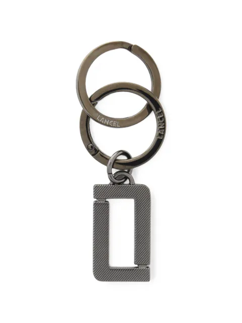 Lancel Double L keyring Grey A14336V6TU