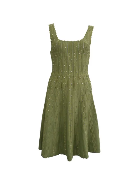 SANDRO Avah scalloped dress Green RFCPUHKCL754829W