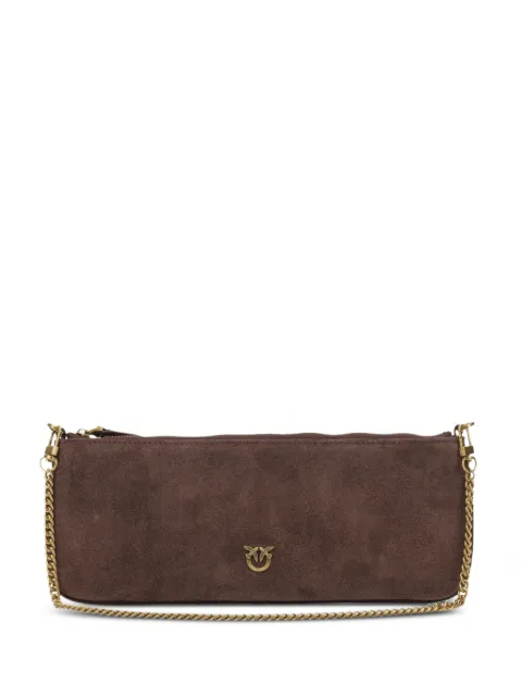 PINKO Love Birds clutch bag Brown 107669A0F6L