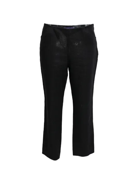 Polo Ralph Lauren Vintage straight-leg trousers Black RFCPUHKCL757675W