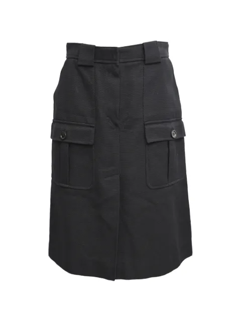 Bottega Veneta Pre-Owned cargo midi skirt Black NAPPUHKCL574146W
