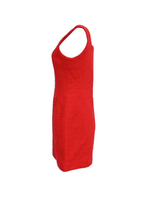 Maje sleeveless tweed dress Red RFCPUHKCL684728W