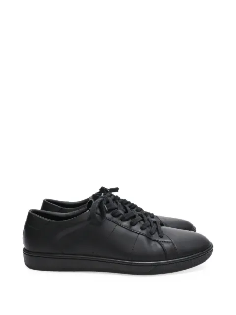 Saint Laurent Pre-Owned SL/01 low-top leather sneakers Black RFCPUHKSH764422M