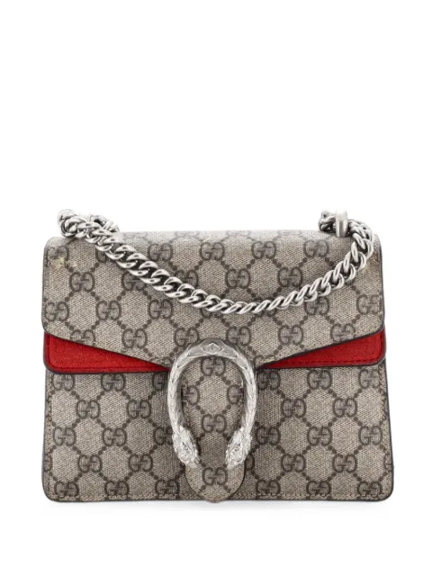 Gucci Pre-Owned Dionysus Bag GG Coated Canvas Mini crossbody bag Brown 5V4FFVWAJG6ZJUN2