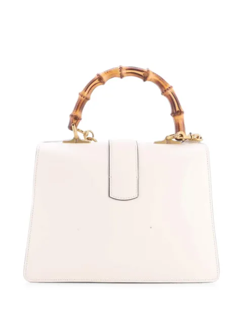 Gucci Pre-Owned Dionysus Bamboo Top Handle Bag Colorblock Leather Medium satchel Blue 79GDS0NAR358HIYP