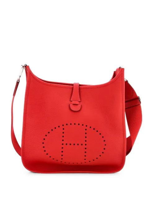 Hermès Pre-Owned Evelyne Bag Gen III Maurice PM crossbody bag Red 5FLCFETMNLORZXYN