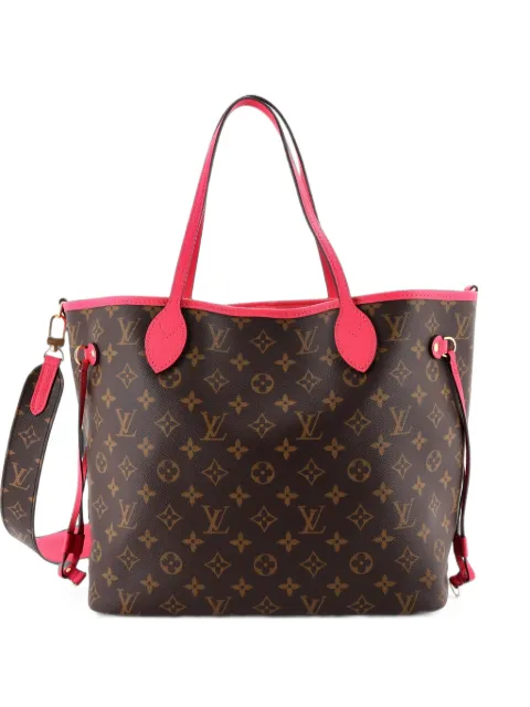 Louis Vuitton Pre-Owned Neverfull Bandouliere Inside Out Monogram Canvas and Textile MM tote bag Brown 5FZWOQMT4WCXABHK