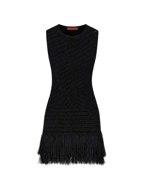 Simon Miller Mira crochet mini dress Black W46484139