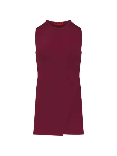 Simon Miller Dara wrap-detail knit top Red W35466053