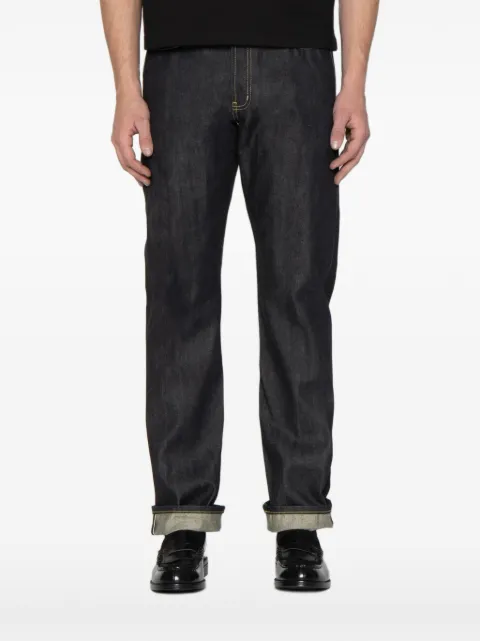 Naked and Famous Guardian II selvedge straight-leg jeans Blue 101147221