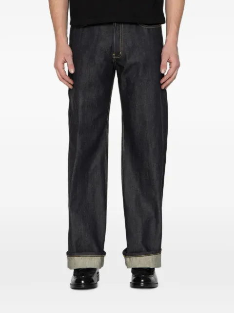 Naked and Famous Guardian II selvedge straight-leg jeans Blue 101147216