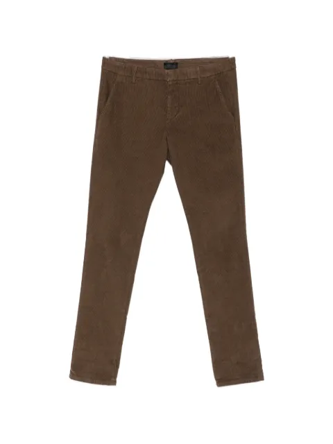 DONDUP corduroy slim-fit trousers Brown UP235VS0028UPT0