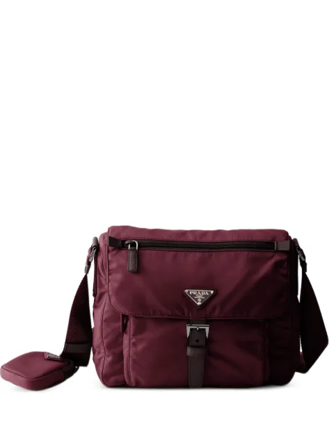 Prada Re-Nylon shoulder bag Red 1BD994VB1MRV44