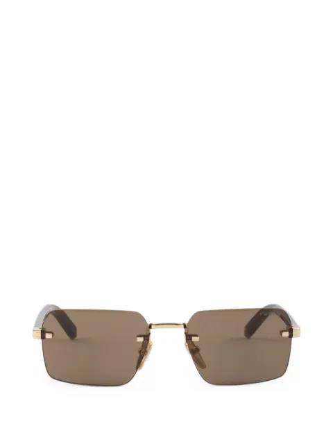 Prada Eyewear sunglasses with the iconic metal plaque Gold SPRD55C055E5AK
