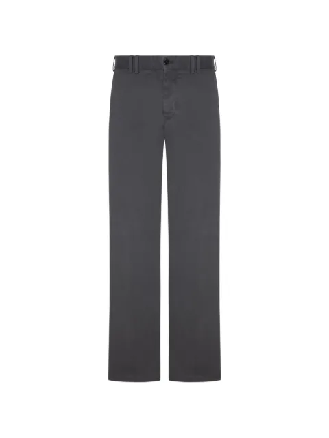 PT Torino straight-leg cotton trousers Grey COATJMB00FWDNK32