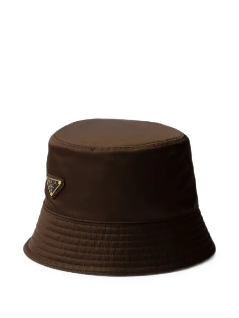 Prada Re-Nylon bucket hat Brown 1HC1372DMI