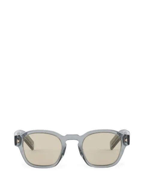 Prada Eyewear sunglasses with the iconic metal plaque Grey SPRA16C049E21J