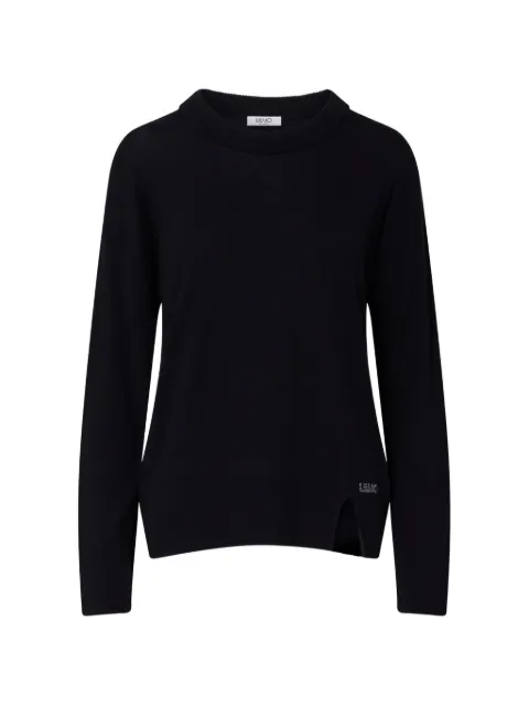 LIU JO wool-blend sweater Black WF6418MA16R