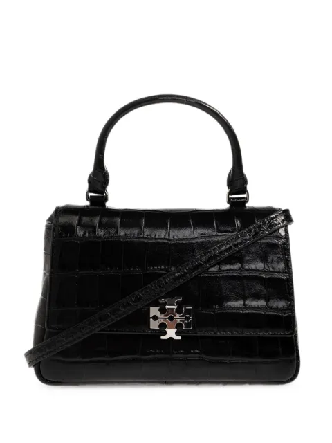 Tory Burch croc-effect Charlie tote bag Black 1858670