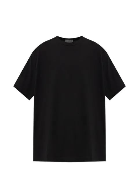 Yohji Yamamoto crew-neck T-shirt Black HWT020700