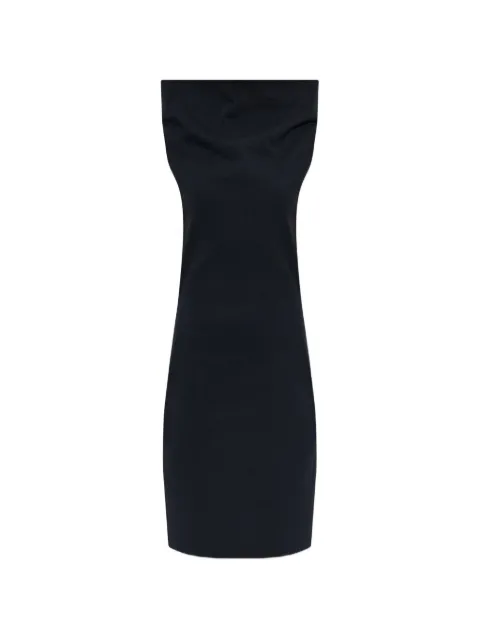 Issey Miyake sleeveless pocket midi dress Blue IM68FH002