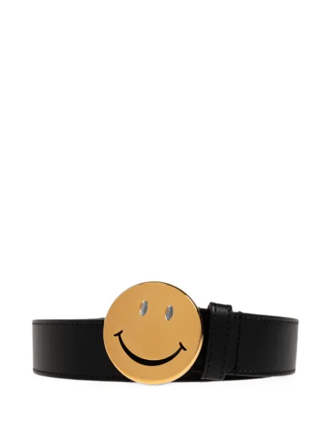 Moschino x Smiley leather belt Black MD6033PP0PFL0