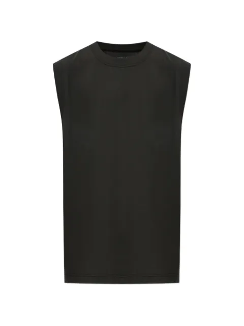 Homme Plissé Issey Miyake round-neck sleeveless top Green HP68JK285