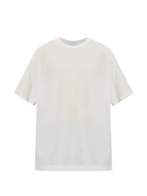 Yohji Yamamoto crew-neck T-shirt White HWT020700